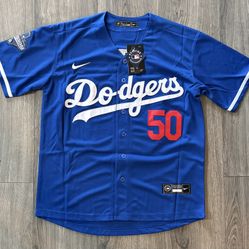 Los Angeles Dodgers Mookie Betts Blue Jersey 