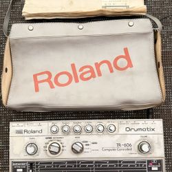 Roland TR-606 Drumatix w/ Doepfer MSY-2 MIDI To Sync Converter 