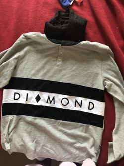 Diamond long sleeve w/hood