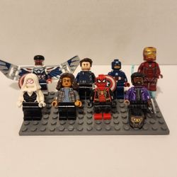 Lego Marvel Minifigure Lot