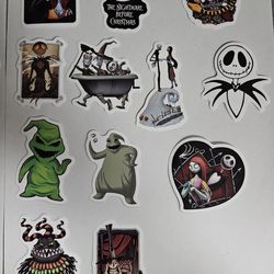 The Nightmare Before Christmas Decal Stickers 