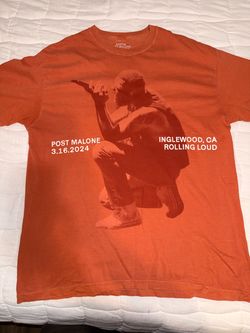 Post Malone Rolling Loud 2024 Concert Tee XL