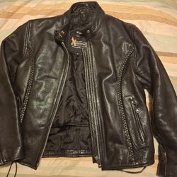 Leather Biker Jacket 