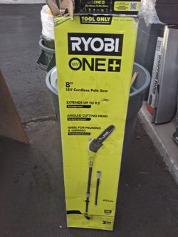 Ryobi 18v cordless pole saw