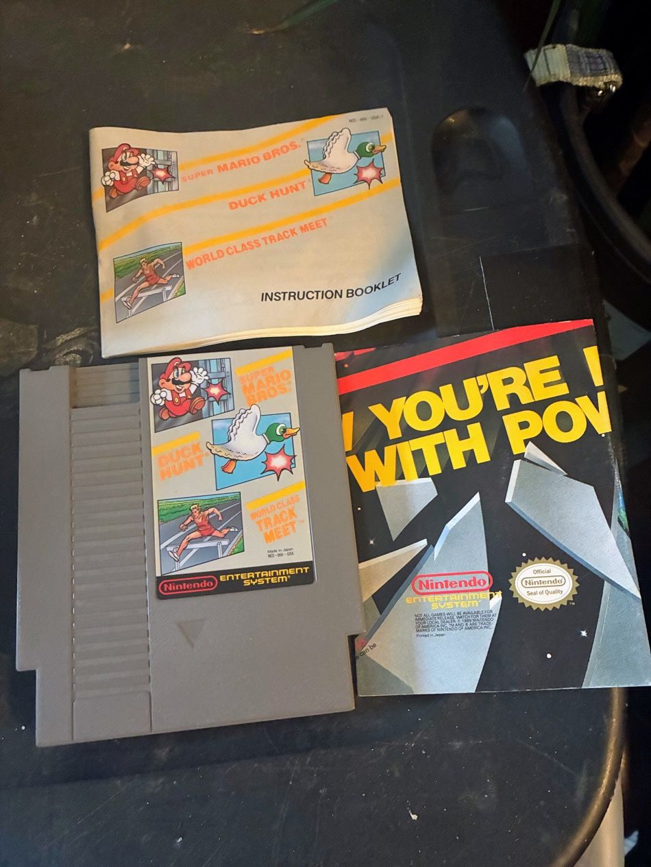 Super Mario + Duck Hunt & World Class Track and Meet