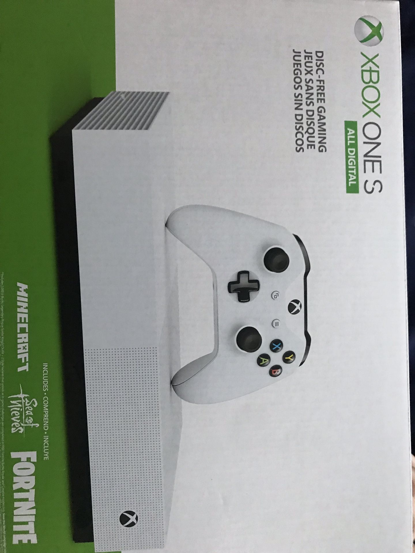 Xbox 1 s all digital brand new dm with offer willing to hear offers