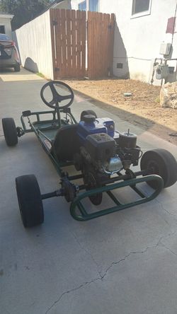 6 .5 hp go-kart.