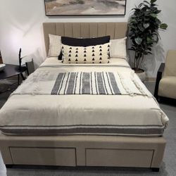 Queen Bed And Mattress 