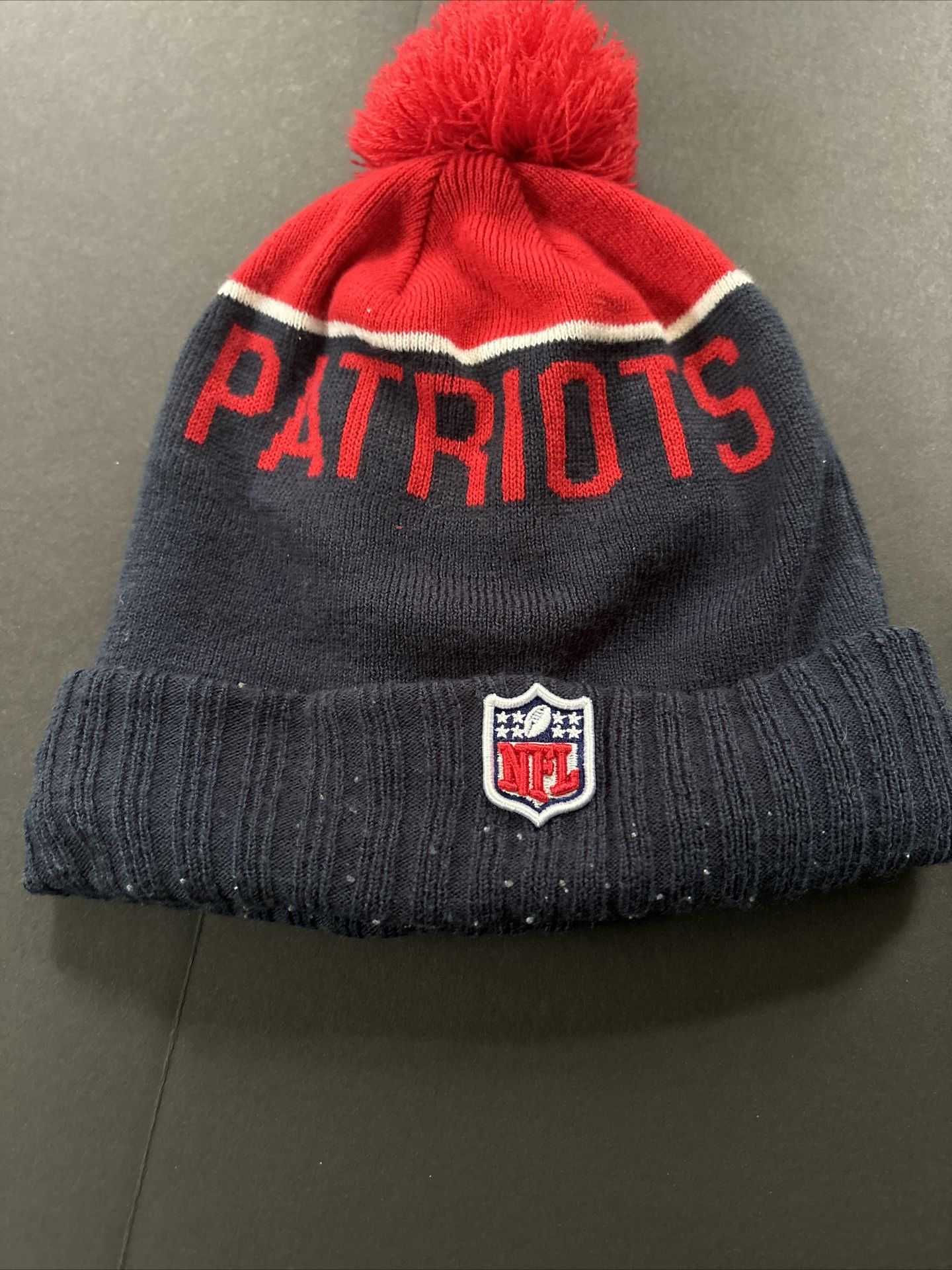 New Era NFL New England Patriots TD Knit Winter Hat/Beanie