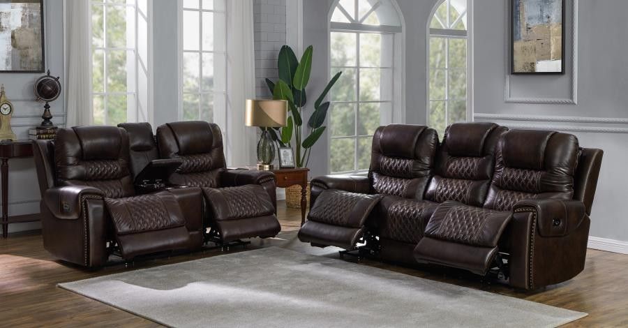 Top Grain Genuine Leather Recliners Sofa And Recliner Loveseat