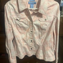 Pink Jean Jacket 