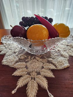 Glass Friut Bowl