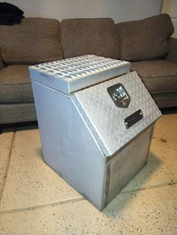 Aluminum Semi Side Mounting Storage Box