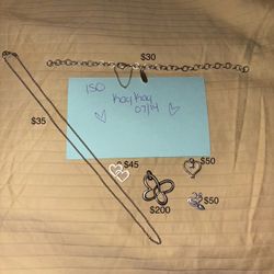 James Avery Charms; Pendant; Chain