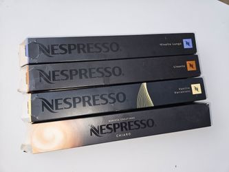 Nespresso Pods (original size) - 4 Partial Boxes