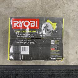 ryobi 7 1/4 circular saw corded