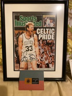 Sports memorabilia Authentic upper deck sports illustrated picture