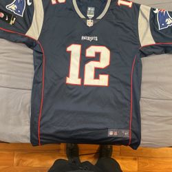 Tom Brady Onfield Patriots Official Jersey