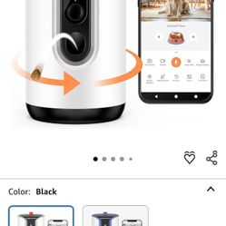 Pet Camera w/Treat Dispenser