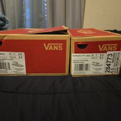 Both Vans Woman's Shoes.