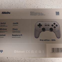 8BitDo Pro 2 bluetooth controller - new, sealed in box