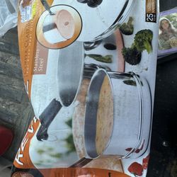 Brand new stainless fuel pots and pans