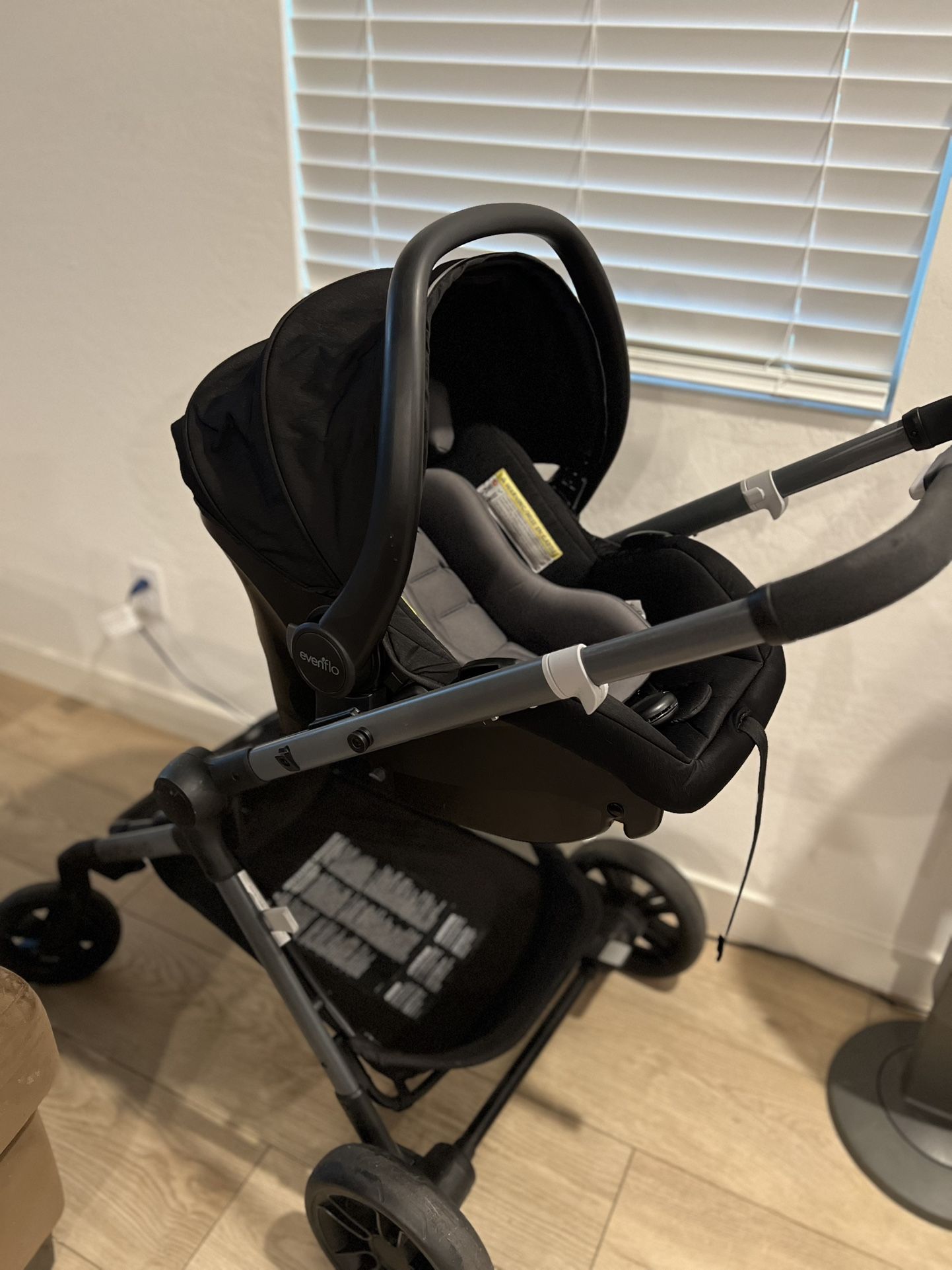 Evenflo Car Seat and Stroller