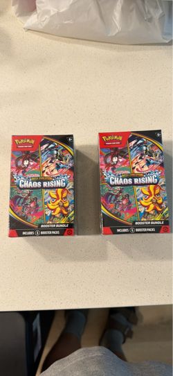 Pokémon Mega Evolution Chaos Rising Booster Bundle x2