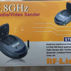 RF-Link 5.8 GHz Audio/Video Sender Stereo