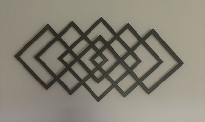 Wall art/squares/diamonds