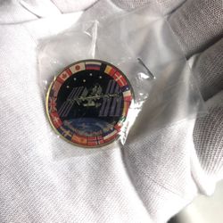 Official NASA International Space Station ISS Program Pin 