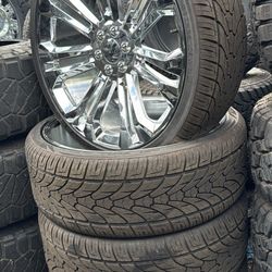 WHEELS 26x10 CHEVY TAHOE YUKON DENALI GMC SIERRA CADILLAC ESCALADE