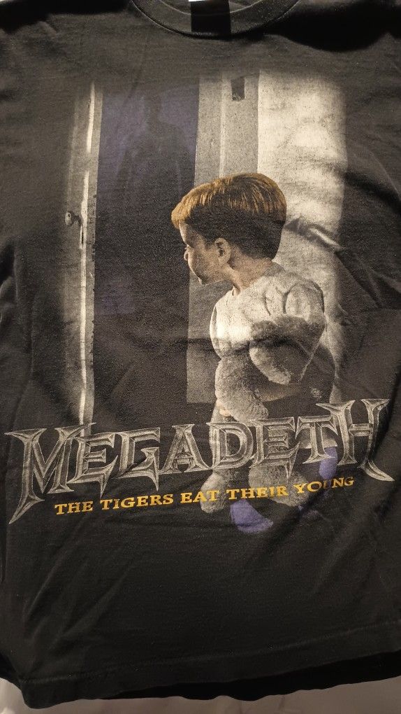 Vintage Megadeth Tour Shirt
