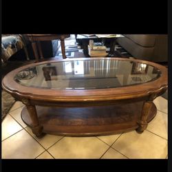 Coffee Table And 2 End Tables 