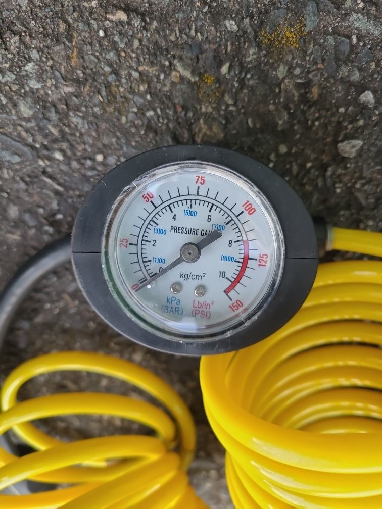 12v Dual Cylinder Air Pump, Attach To Any 12V Battery