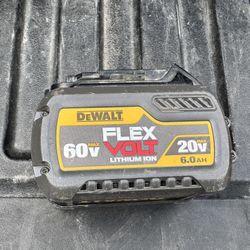 Dewalt Flex Volt Battery  6.0AH