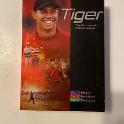 Tiger Wood’s Authorized DVD Collection Unopened 