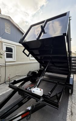 Brand new 8x4x12 Hydraulic Dump Trailer 🔥