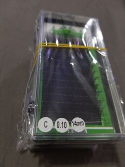 High quality Korean silk individual eyelashes C 0.10 14mm
