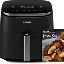 COSORI Air Fryer TurboBlaze 6.0-Quart Compact Airfryer that Roast, Bake, Proof, 9 Functions, 5 Speeds, Cooks Quickly, 95% Less Oil for Healthier Meals