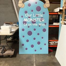 7x4 Coroplastic Backdrop Props