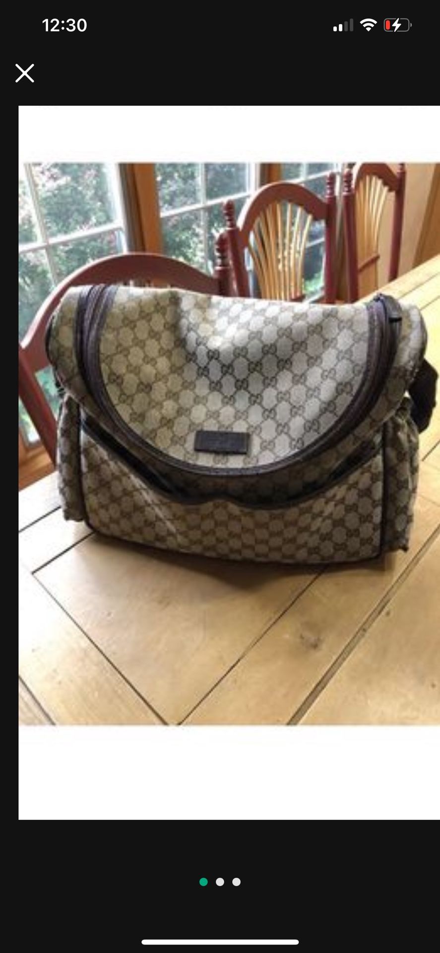 Gucci Diaper Bag