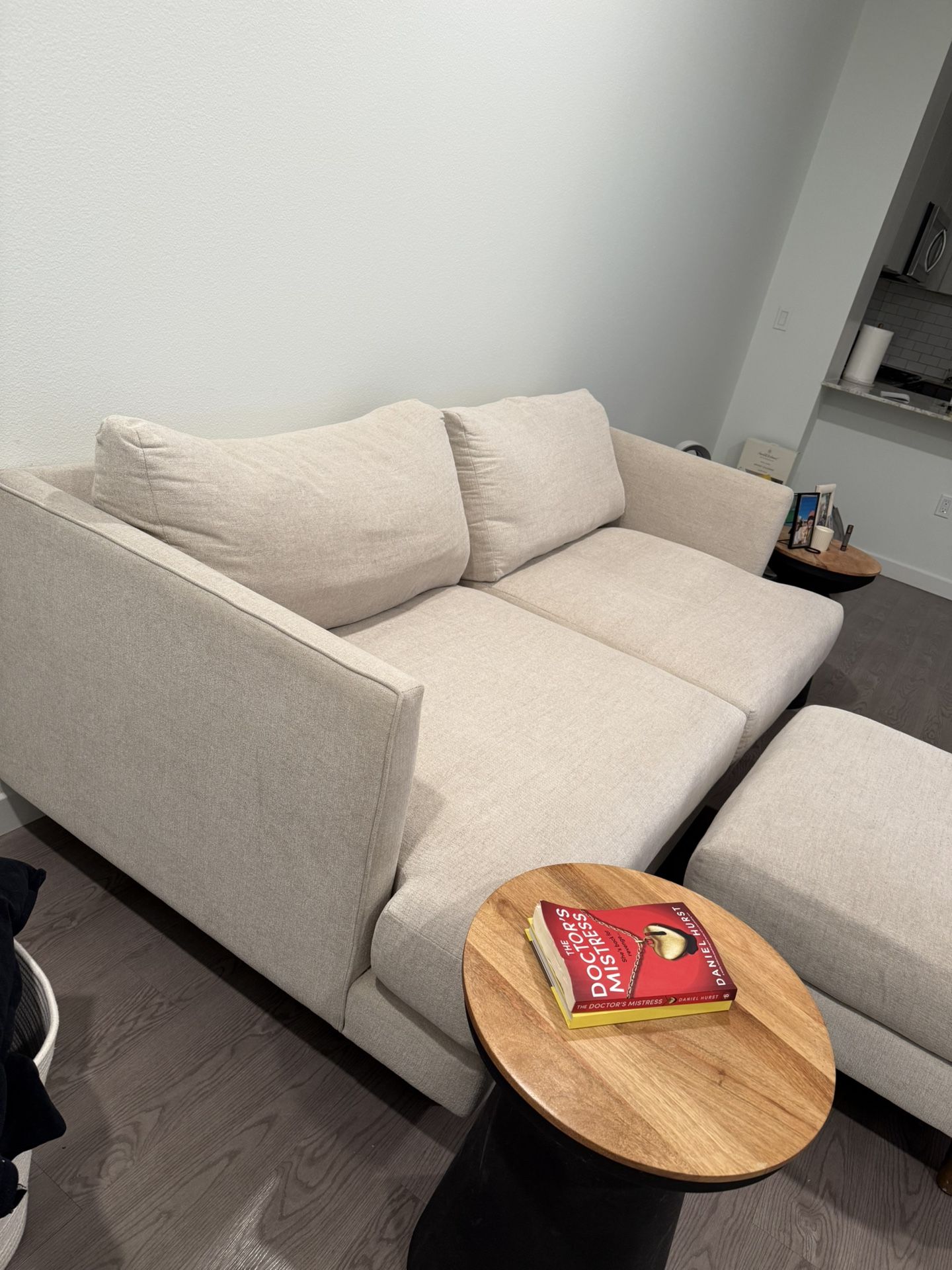 Living Spaces Adeline Sofa with Chaise