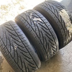 3 New tires 215 50 17