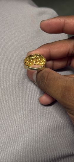 10kt nugget ring