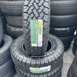 LT225/75R16 TBB AT A SET OF FOUR NEW TIRES Ask me any size or brand of your preference