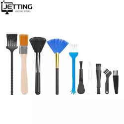 PC Laptop Keyboard Cleaning Tools Brush Kit 10 Pcs Small Tools Car, Phone, Dust Brushes