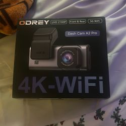 Brand New Dash cam 4K WiFi Front And Rear