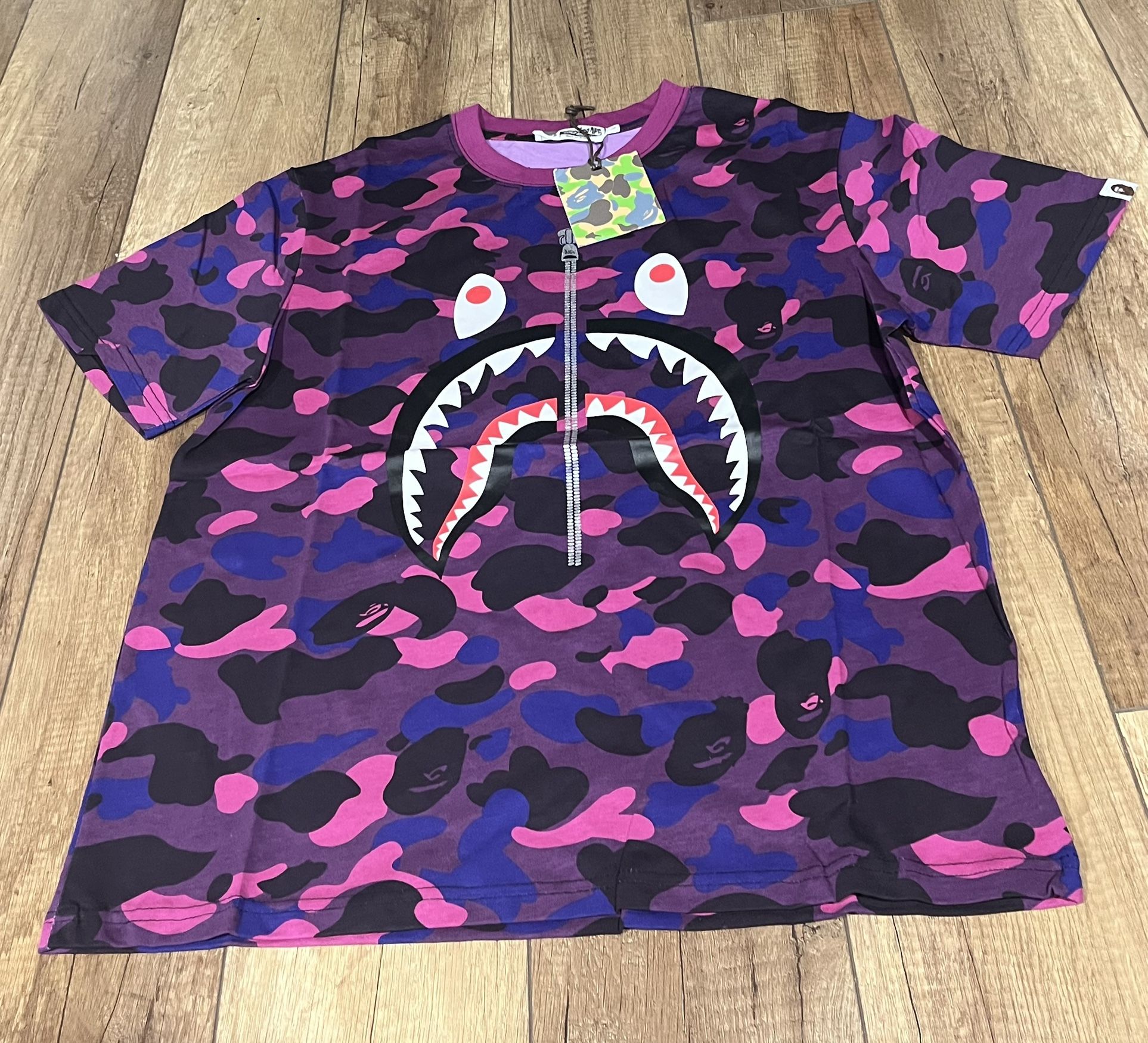 Purple BAPE Shirt