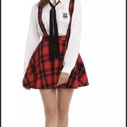 NEW Harry Potter Gryffindor School Skirt  Junior’s Size SM Small Medium  The Flat Waist Measurement Is 13.5”